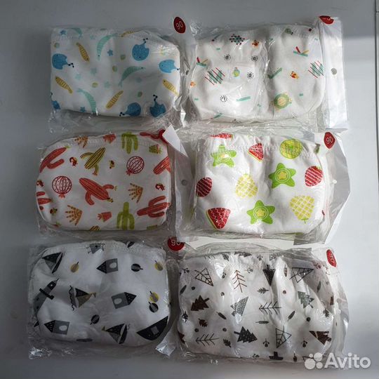 Набор многоразовых трусиков 6 шт