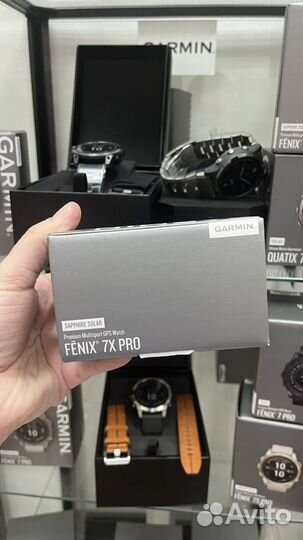 Часы garmin Fenix 7x Про сапфир солар титан мск