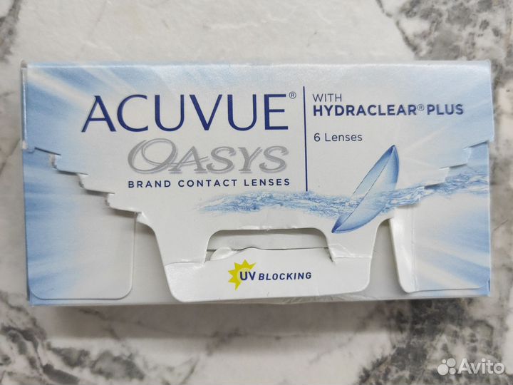 Линзы контактные acuvue oasys двухнедельные