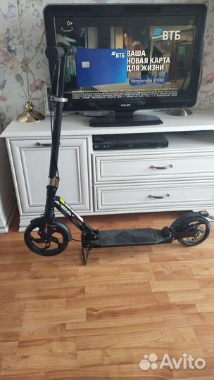Самокат взрослый с большими колесами