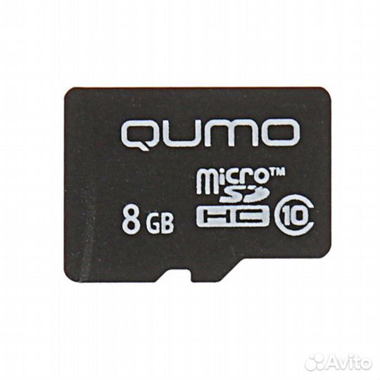 Карта памяти Qumo microSD, 8 Гб, класс 10