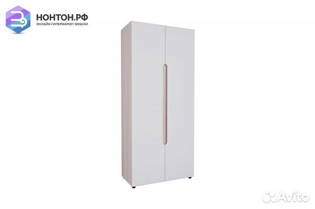 Шкаф 2-створчатый Палермо-3 шк-041 ясень шимо свет