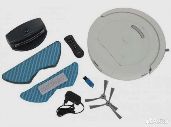 Новый Робот пылесос с влажной уборкой Doni V16