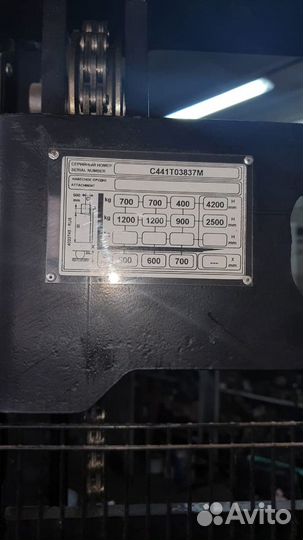 Самоходный штабелер BT 1,2т 4,2 м