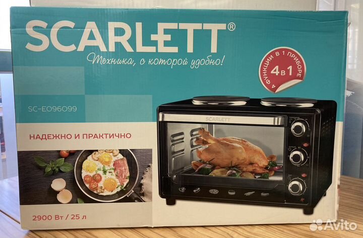 Мини печь духовка, конфорка