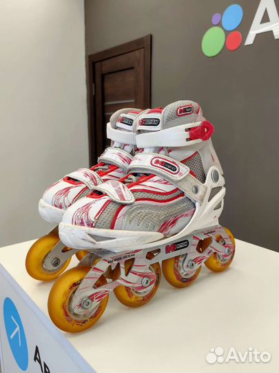 Ролики с регулируемым размером 31-36 + защита