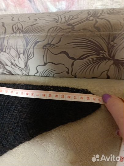 Вязаная косынка -бактус