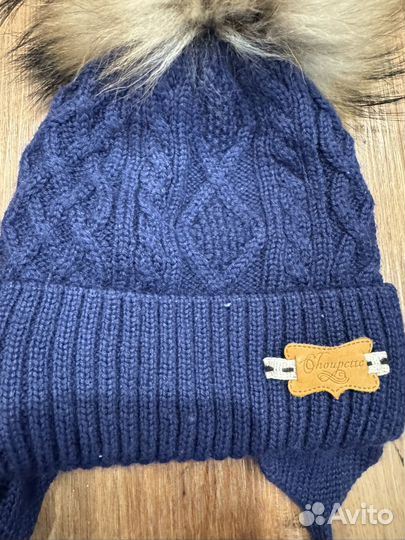 Шапка и снуд для мальчика 46 Choupette