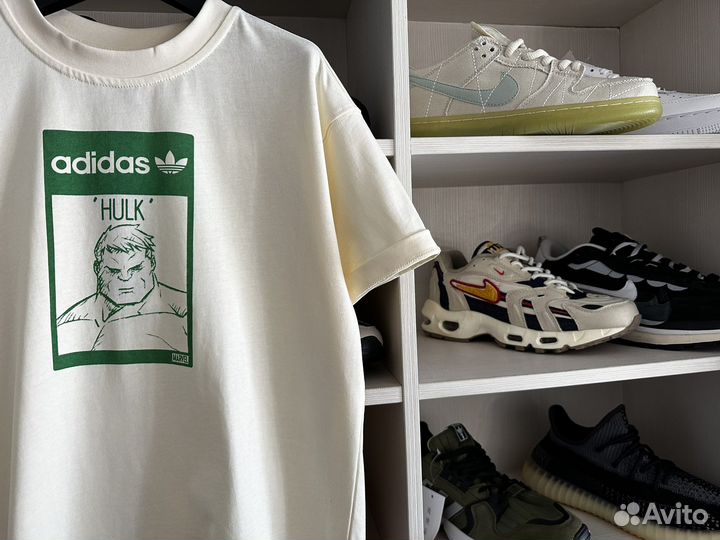 Футболки Adidas x Hulk