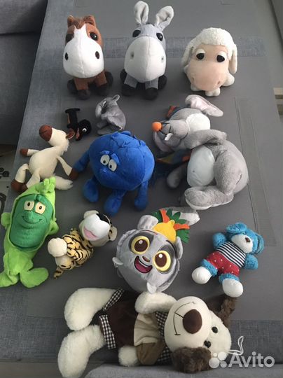 Мягкие игрушки пакетом