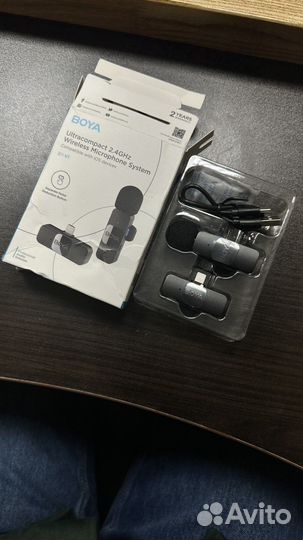 Новый микрофон Boya беспроводной для iPhone