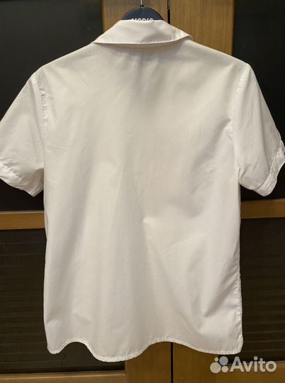 Рубашка белая 164