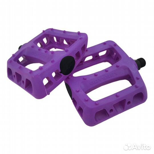 Педали для BMX Odyssey Twisted PC Фиолетовые