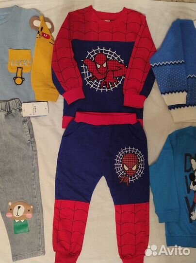 Спортивный костюм свитер 104 новый