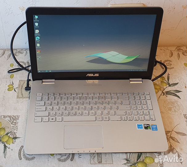Ноутбук Asus N551, Intel Core I7-4710, DDR3 8gb