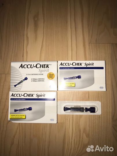 Accu chek резервуар