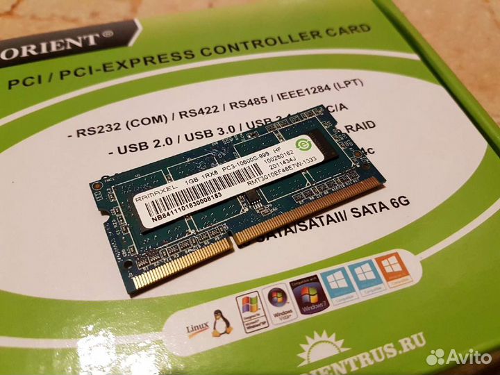 Ramaxel Память оперативная 1Gb для Ноутбука