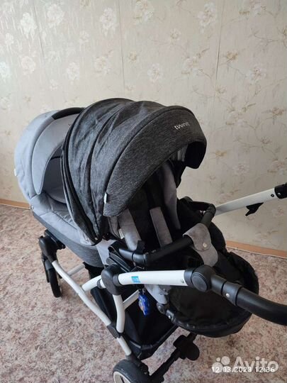 Коляска для двойни и погодок 2 в 1