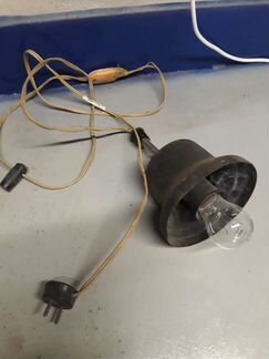 Лампа на станок СССР