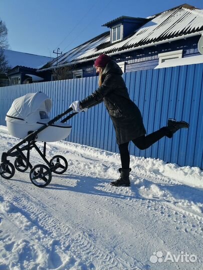 Коляска детская adamex luciano deluxe 3 в 1