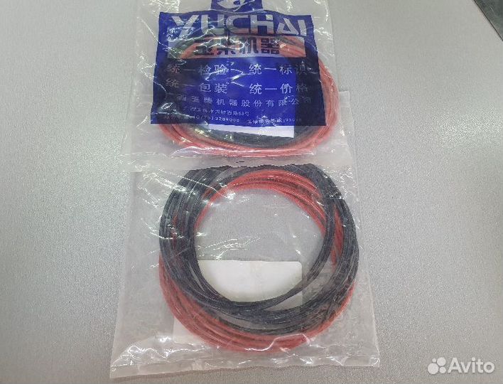 Кольцо уплотнительное на гильзы для двигателя YC61