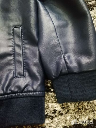 Куртка кожаная на мальчика