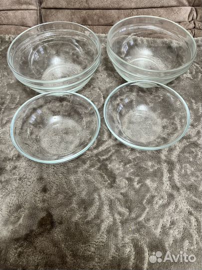 Салатники стеклянные