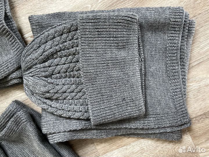 Комплект шапка и шарф