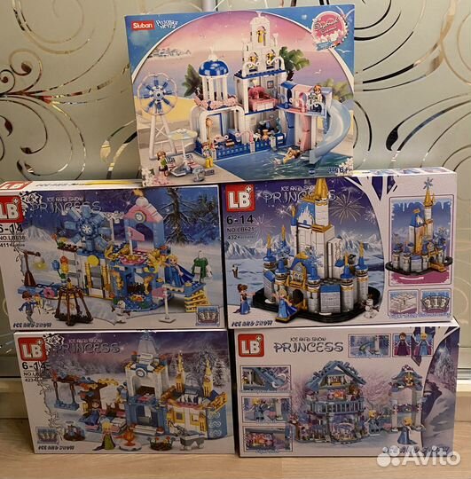 Новые конструкторы « Холодное сердце»