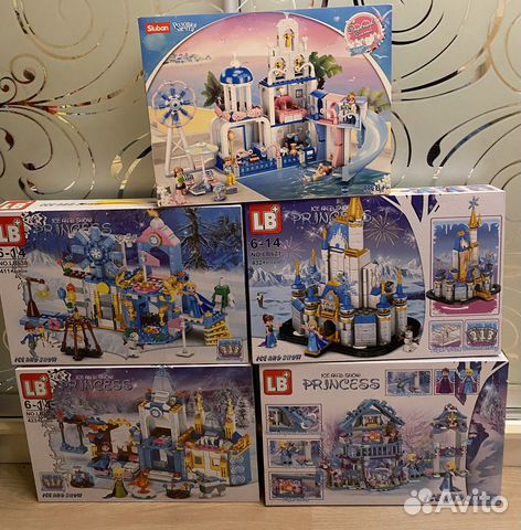 Новые конструкторы « Холодное сердце»