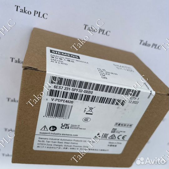 Siemens S7-1200 SM1231 8xAI (RTD)