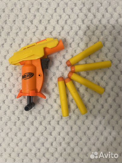 2 бластера Нёрф с мягкими пулями