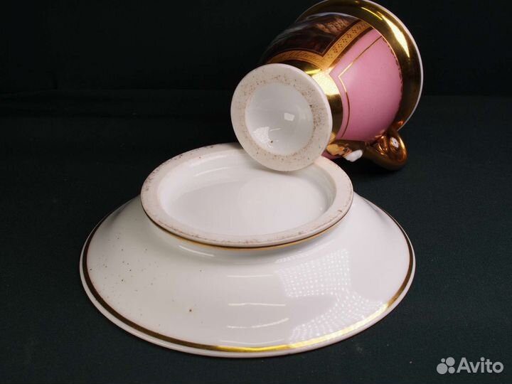 Фарфоровая чайная пара. Европа