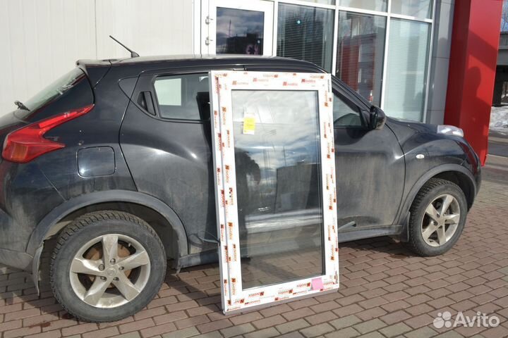 Готовые пластиковые окна 498х1202 мм