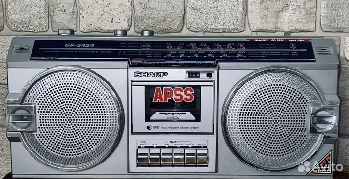 Магнитофон sharp gf-5454