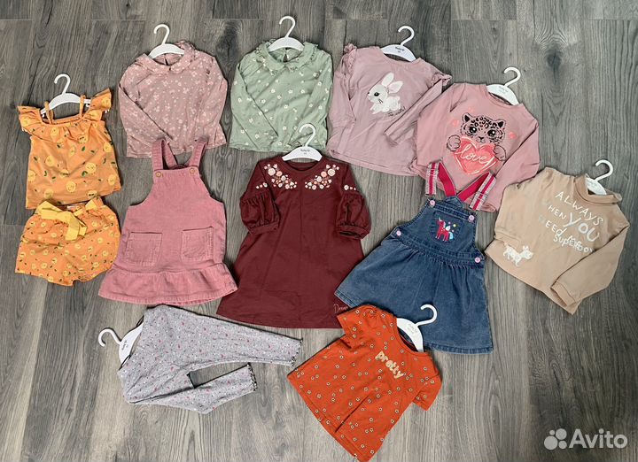 Вещи пакетом для для девочек 92 р-р