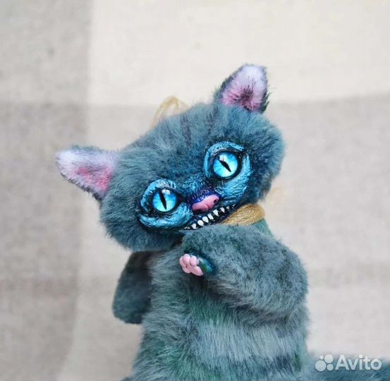 Чеширский кот авторская кукла
