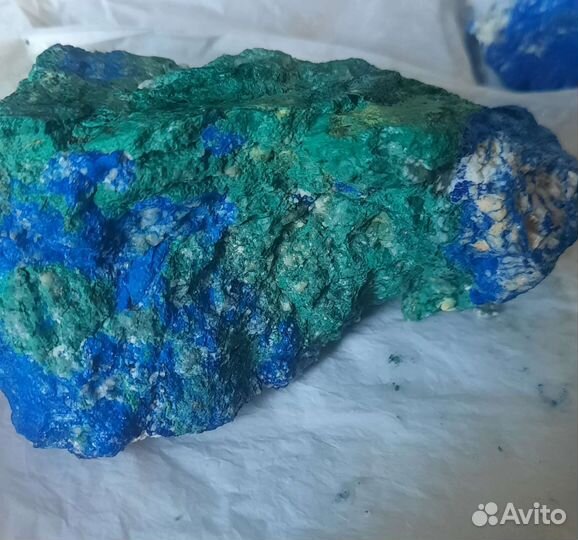 Азурит,Малахит.Натуральный камень