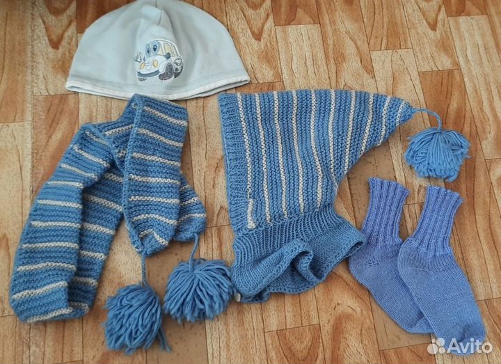 Пакет вещей и обуви на ребёнка 74-80