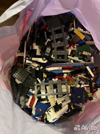 Lego россыпь деталей