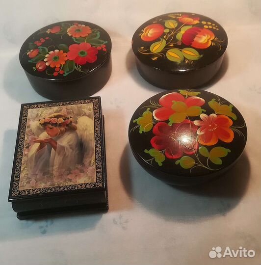 Деревянные шкатулки СССР