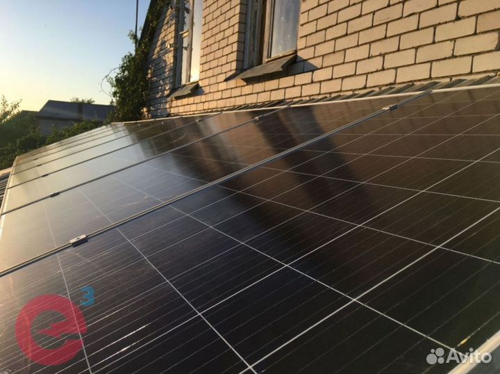 Сетевая солнечная электростанция 3кВт