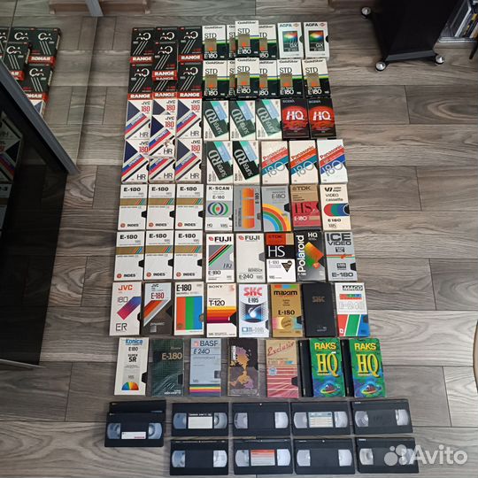 Видео кассеты фирменные
