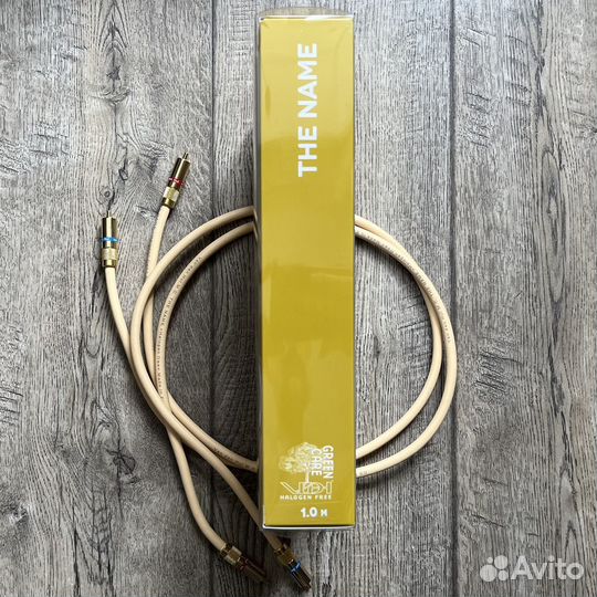 Кабель межблочный Van Den Hul The Name RCA 1.0m