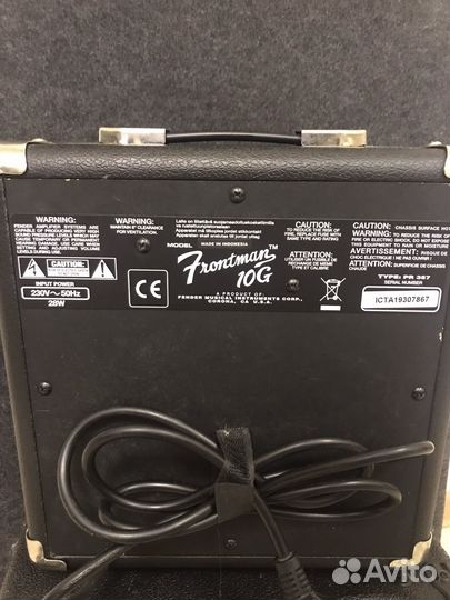 Гитарный комбоусилитель fender