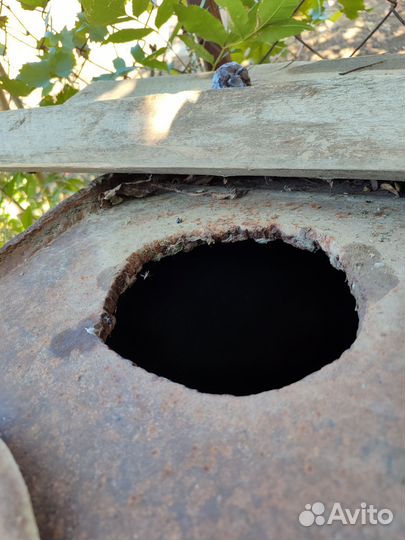 Бочка железная