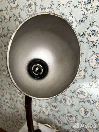 Настольная лампа СССР карболит