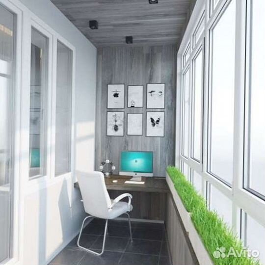 Остекление балконов / окна пвх