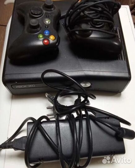 Xbox 360 прошитый freeboot+TV Samsung 32d