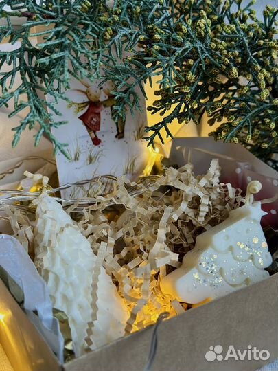 Соевые свечи новогодние подарки